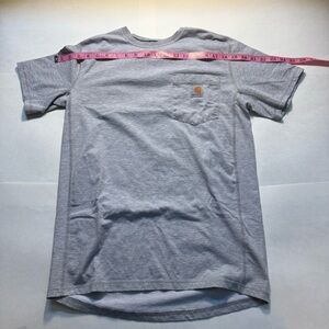 Carhartt Men's Gray Pocket T-Shirt